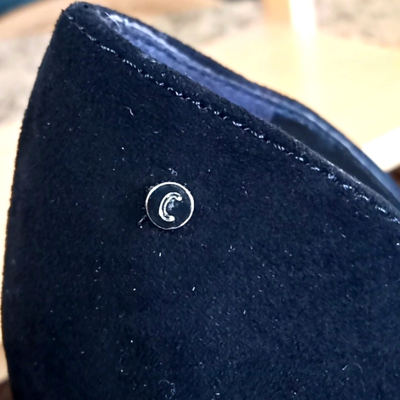 Sam Edelman "Circus" Black Velvet Shoes. Great Cond. Worn once for pictures. (7) - Picture 5 of 16